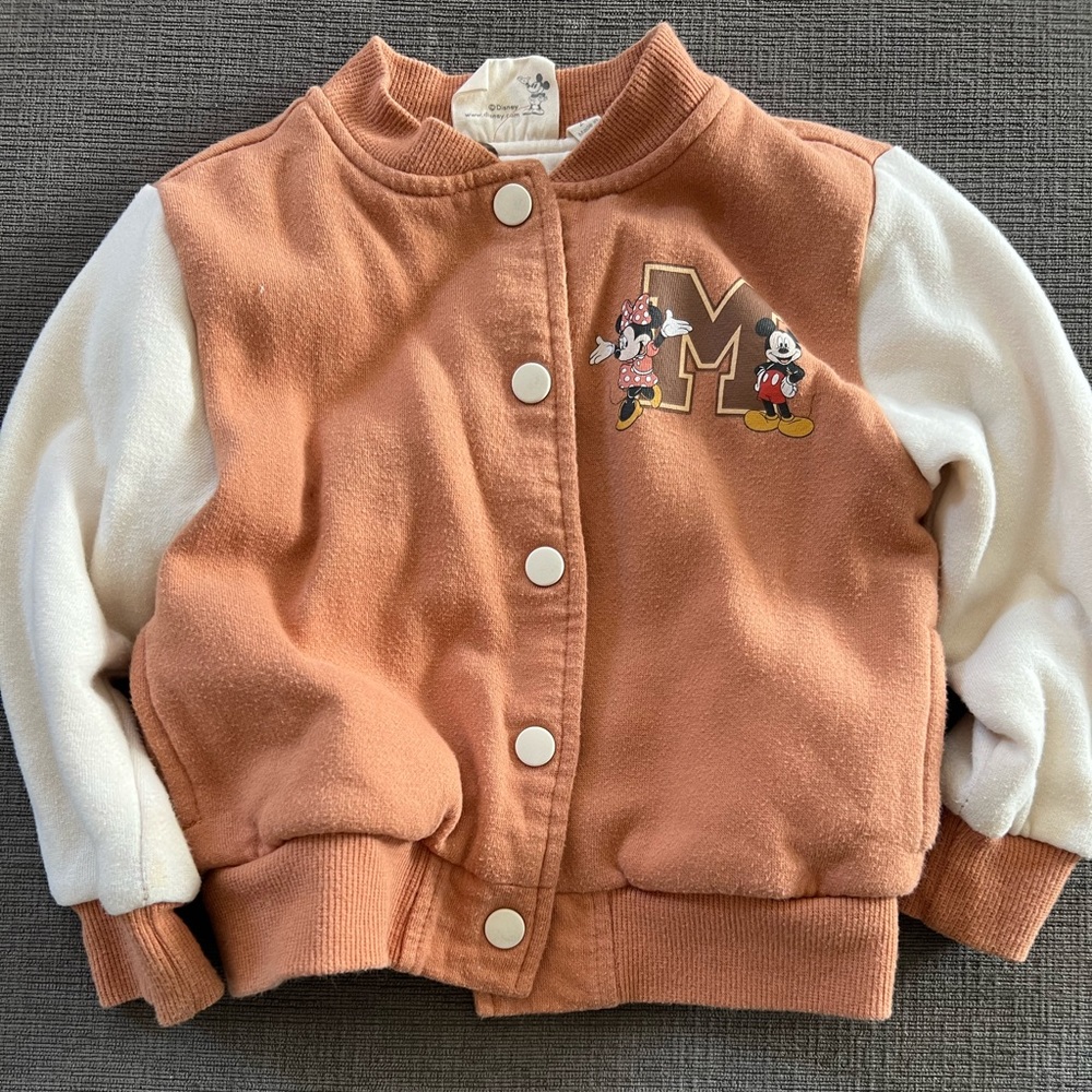 Disney Kids Jacket - Brown and White